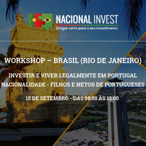 Workshop: &ldquo;Investir e Viver Legalmente em Portugal&rdquo;