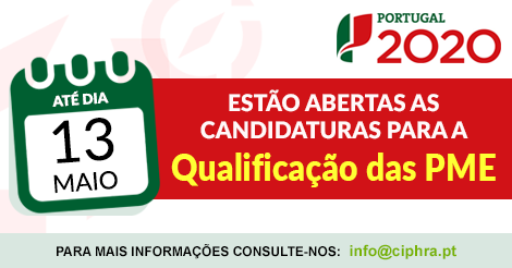 Qualificação das PME - Candidaturas Abertas