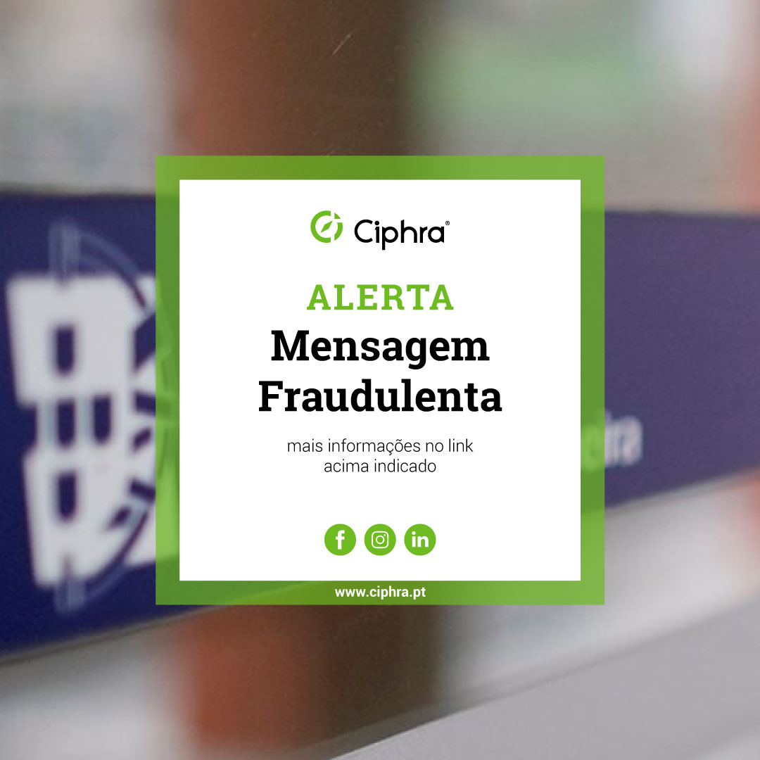 Alerta de segurança - Autoridade Tributária e Aduaneira