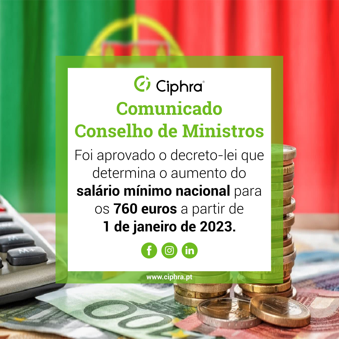 Aumento salário mínimo nacional