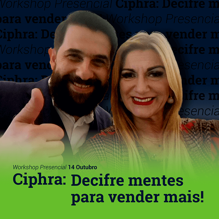 Workshop Presencial Ciphra: Decifre mentes para vender mais!